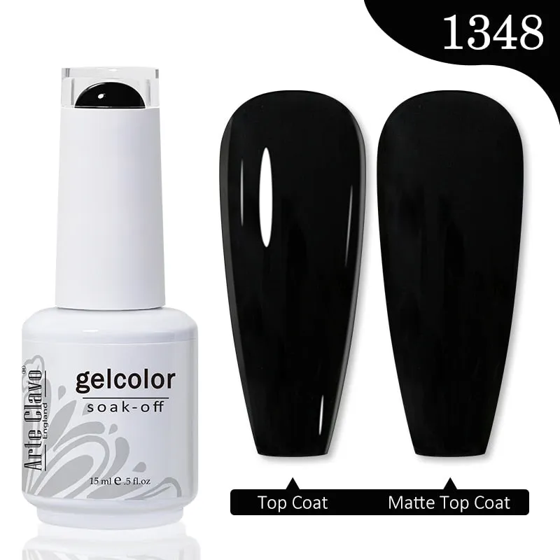 15ml Gel Nail Polishes Hybrid Nail Gel Lak Manicure Semi-permanent Enamels Varnish For UV LED Nail Supplies