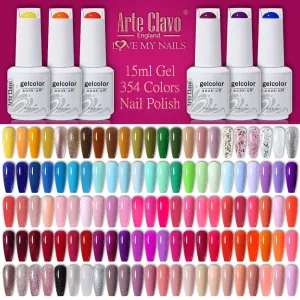 15ml Gel Nail Polishes Hybrid Nail Gel Lak Manicure Semi-permanent Enamels Varnish For UV LED Nail Supplies