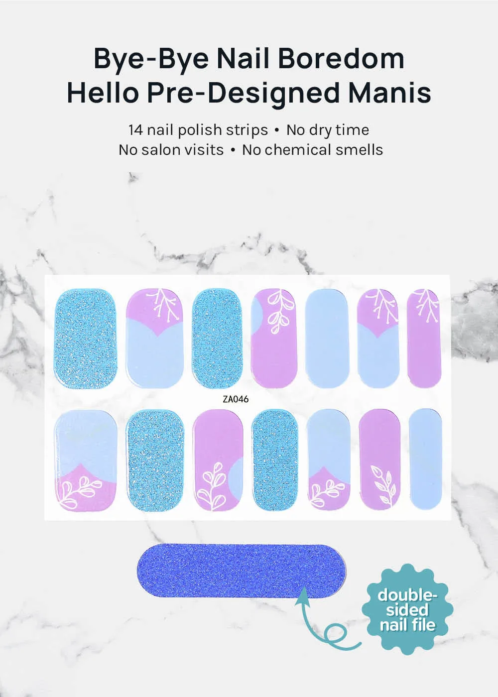 AOA Nail Polish Strips: Springtime