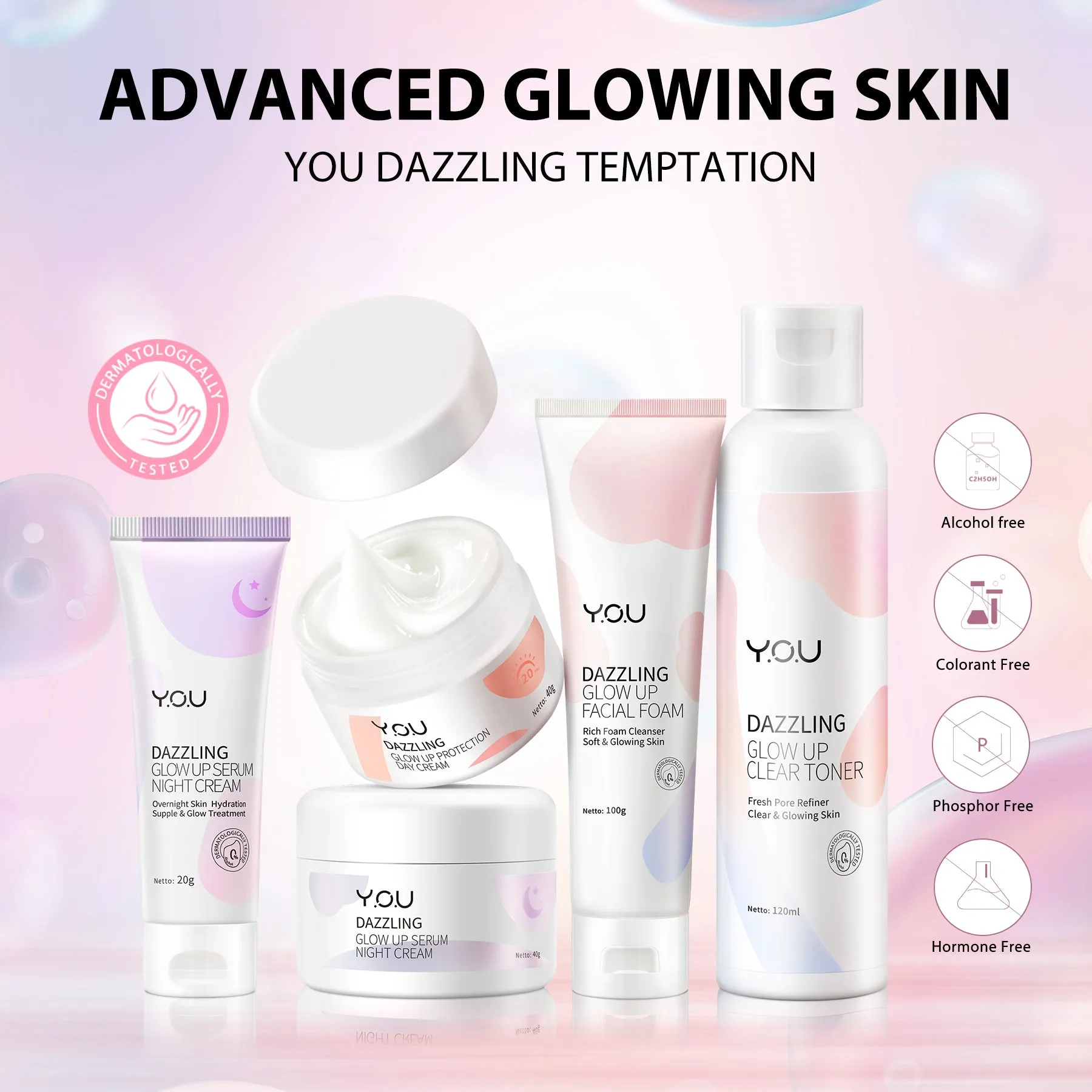 Dazzling Glow Up Protection Day Cream