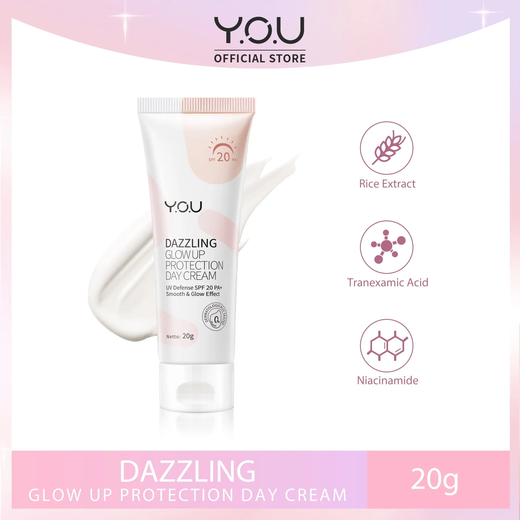 Dazzling Glow Up Protection Day Cream