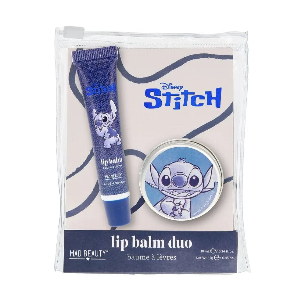 Disney Stitch Denim Lip Balm Duo