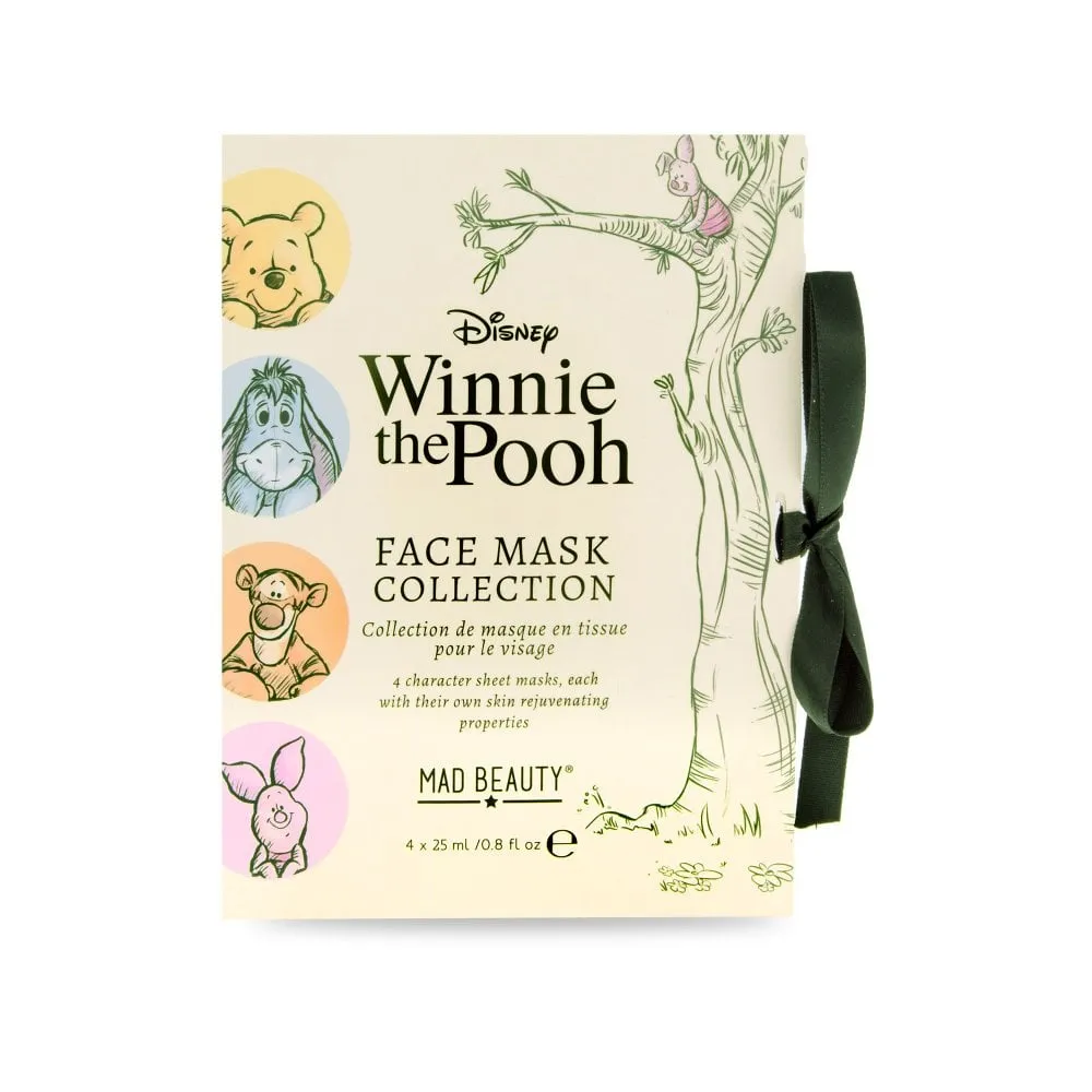 Disney Winnie the Pooh Hydrating Face Mask Collection by Mad Beauty