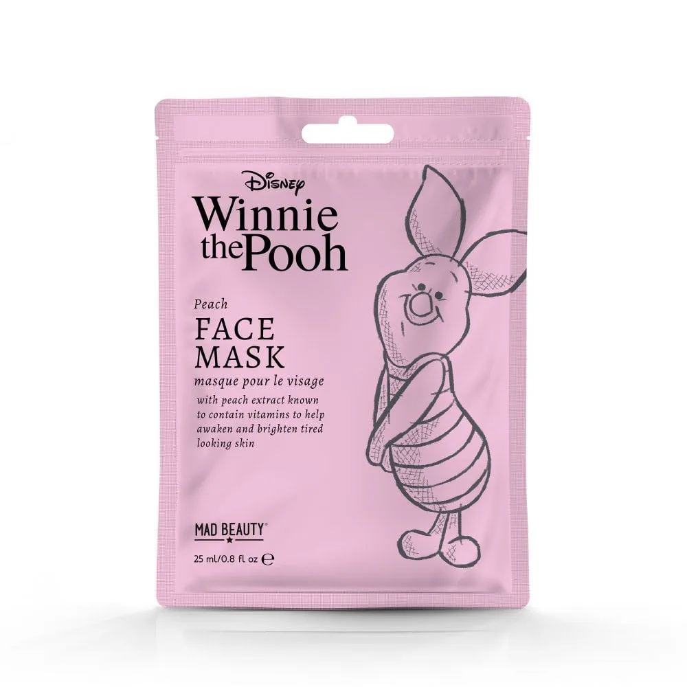 Disney Winnie the Pooh Hydrating Face Mask Collection by Mad Beauty