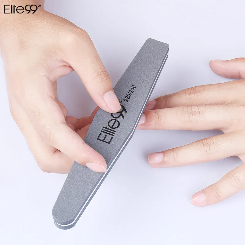 Elite99 Sanding File Nail Art File Buffer Smooth Buff Shiner Sanding File Manicure Shape Shining Buffing Tool 220/240