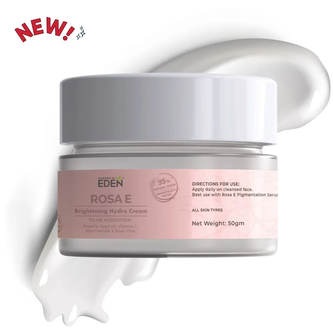 Garden Of Eden Rosa E Brightening Hydra Cream 50g