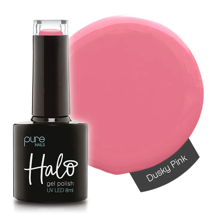 Halo Gel Polish 8ml Dusky Pink