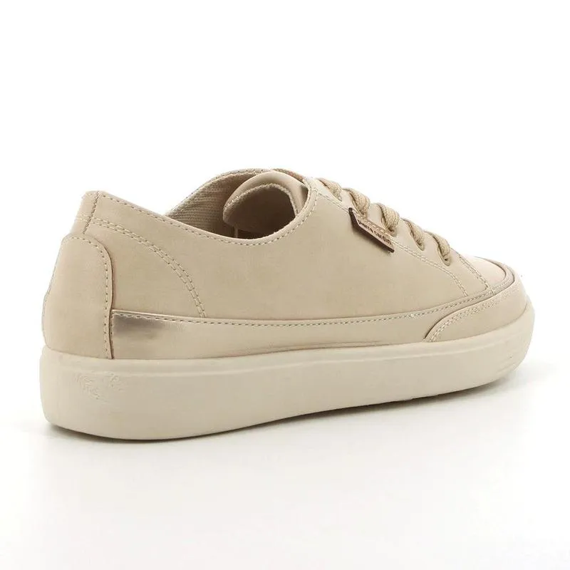 Pierre Cardin Dijon 5 Casual Sneaker - Beige / Gold