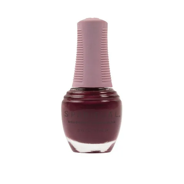 Sparitual Nourishing Lacquer Polish - Go Within - Deep Plum Creme - 15ML