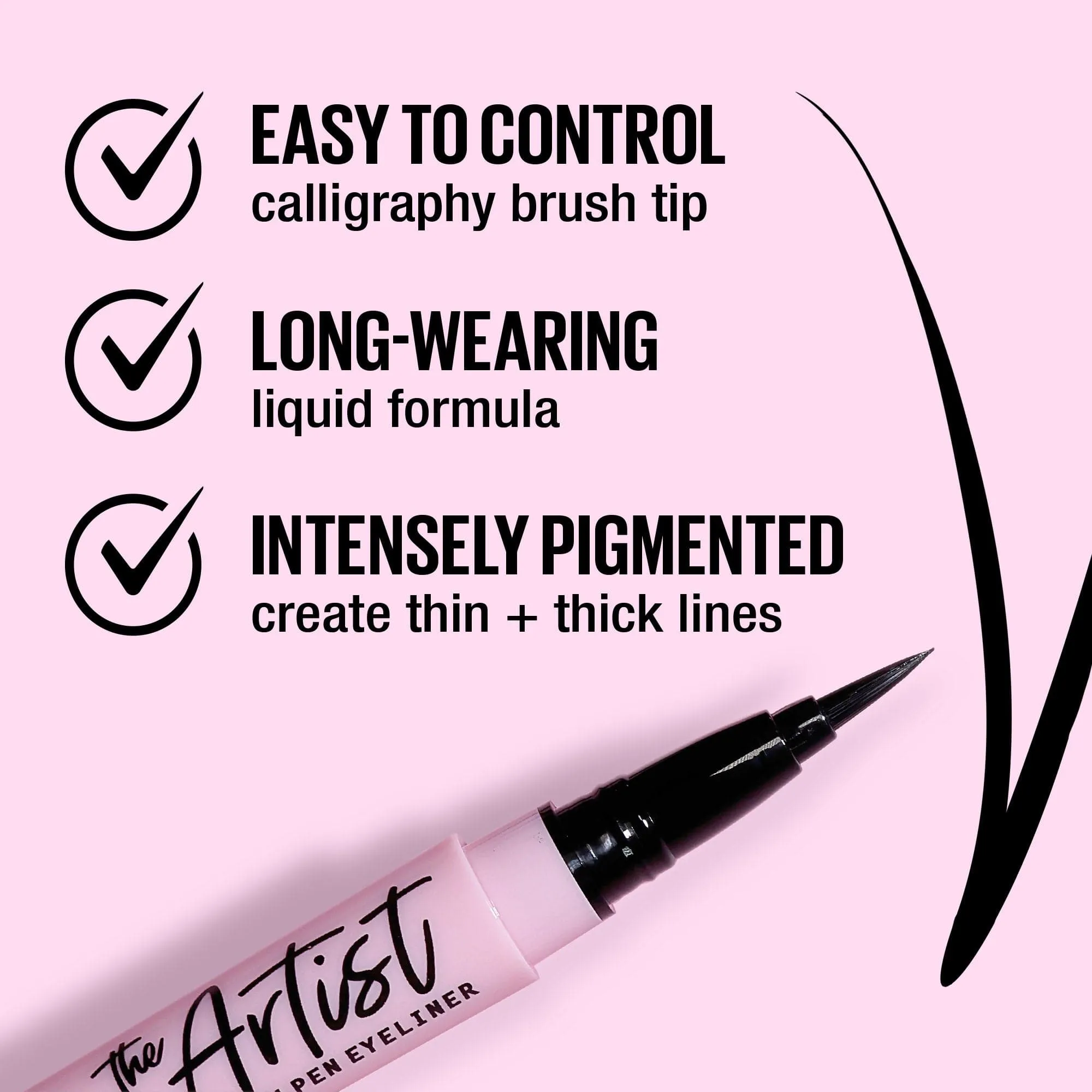 The Artist Brush Pen Eyeliner