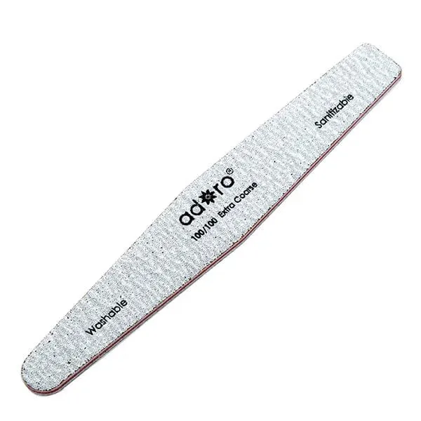 Zebra Diamond Shape Nail File 100/100 Grit 50PC (1 unit)